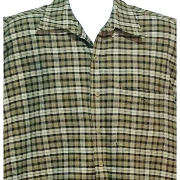 Resistol Other - Resistol Mens Shirt Button Up Large Long Sleeve Plaid Cotton Rodeo Cowboy